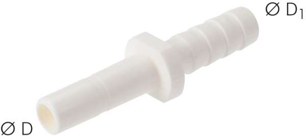 Niplu push-in 1/4" (6.35 mm)-8 (5/16")mm 