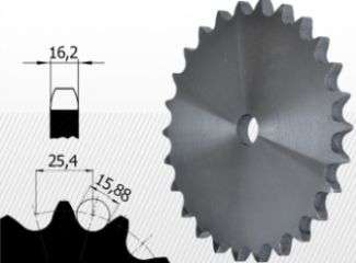 Roata disc pentru lant 16B-1 Z=14