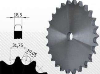 Roata disc pentru lant 20B-1 Z=24