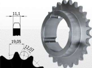 Roata de lant 12B-1 Z=18 BC2012