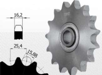 Roata de tensionare 16B-1 Z=12 S D=20mm