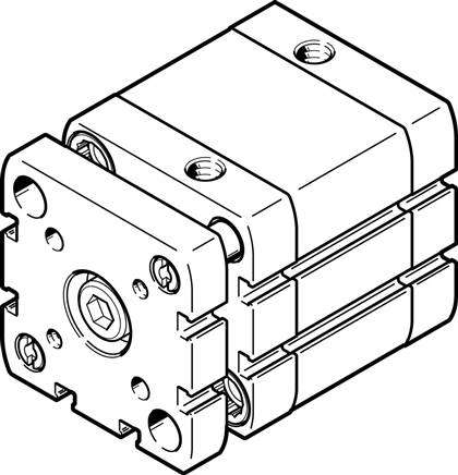 (574043) Cilindru compact- ADNGF-50-25-PPS-A