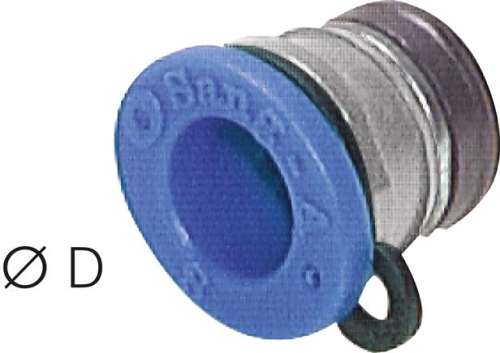 Racord 12mm push-in cartus, corp MSV