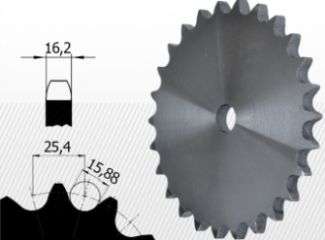 Roata disc pentru lant 16B-1 Z=12