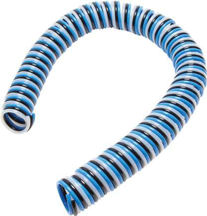 Furtun spiral triplu poliuretan6 x 4mm 5,0m. 