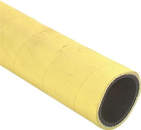 Furtun din cauciuc pentru aer comprimat si apa  38 (1-1/2")x52mm, galben