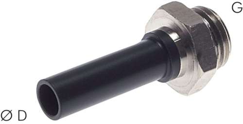 Racord push-in /plug in, filet exterior M 5-4mm 